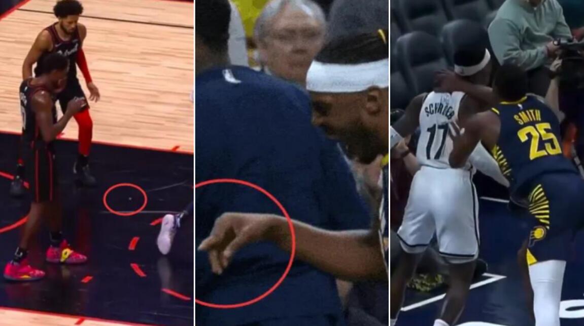 NBA / 賽場意外不斷：透納手指脫臼彎曲，杜倫牙齒被撞掉，火爆衝突一人被驅逐！
