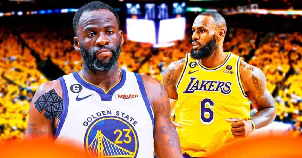 Draymond-Green-LeBron-James-Golden-State-Warriors-Los-Angeles-Lakers