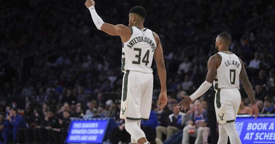 Bucks beat the Knicks again in a one-sided series, with the teams set to  meet again on Christmas | Milwaukee Bucks News | channel3000.com