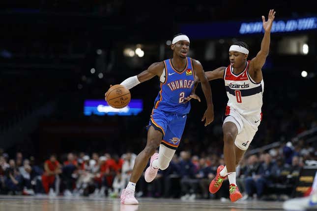 Despite free-throw woes, Thunder get past Wizards