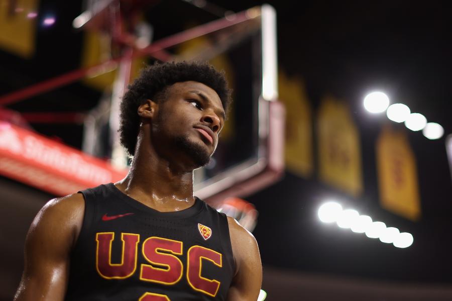 LeBron James almost brought 'to tears' watching Bronny play for USC