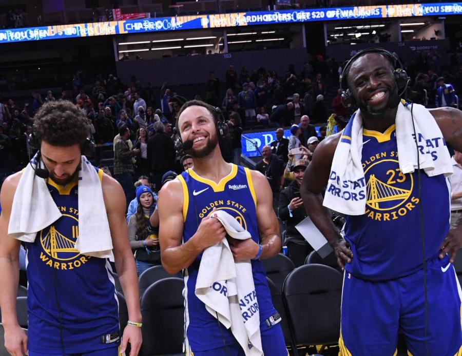 NBACentral on X: "The Warriors remain committed to Draymond Green and their  veteran core, per @MontePooleNBCS “The Warriors remain committed to Green,  who along with Stephen Curry and Klay Thompson, compose the