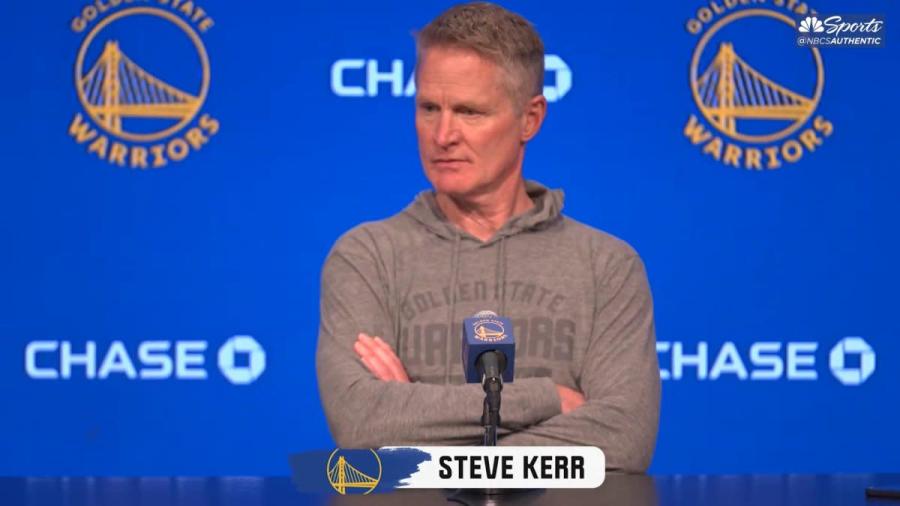 Kerr happy to have Draymond back with Warriors, no date yet for return