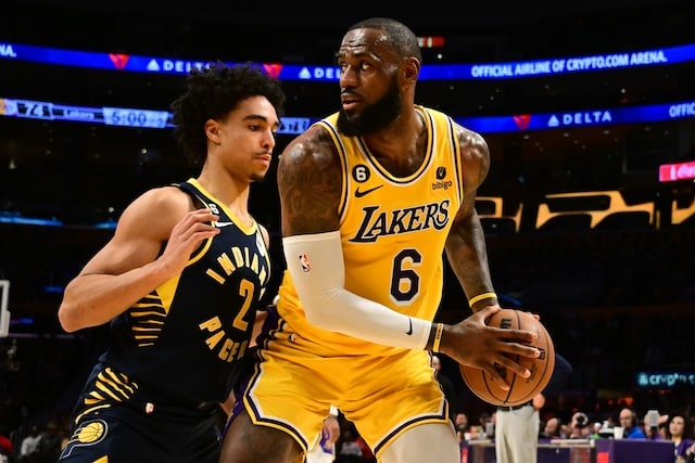 NBA: Indiana Pacers at Los Angeles Lakers