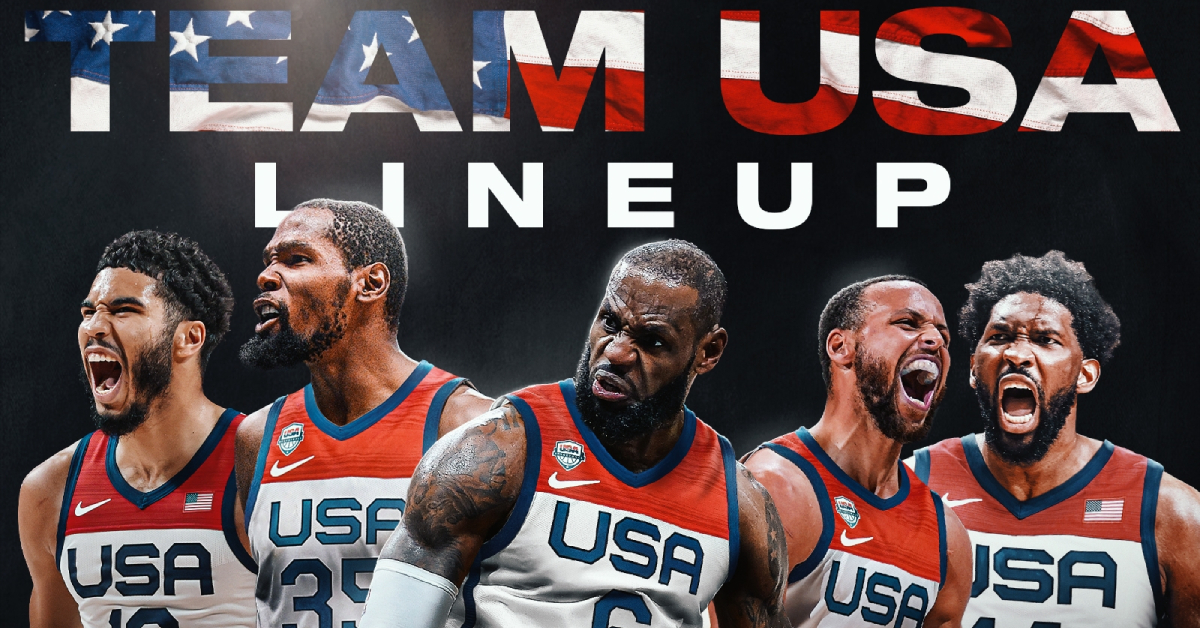 NBA / 美國奧運男籃名單已確定11人！詹皇、柯瑞與KD領銜：仍有一個名額待定