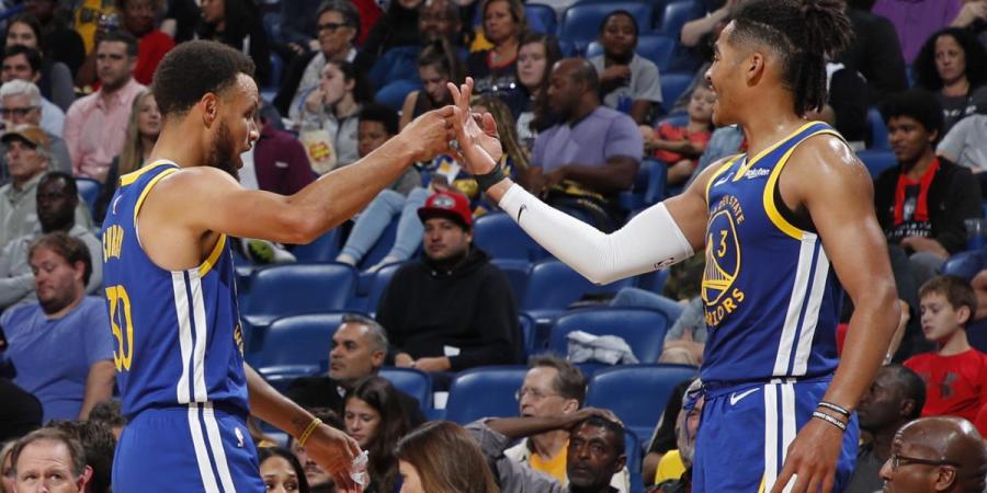 Warriors' Jordan Poole getting used to Stephen Curry's 'unique' style | RSN