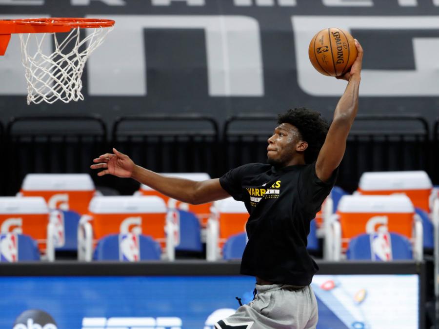 How Warriors rookie James Wiseman prepped for 2021 NBA season