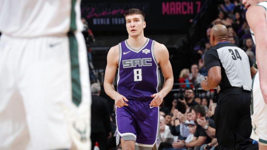 Bucks lose 2022 second-rounder for tampering with Bogdan Bogdanovic