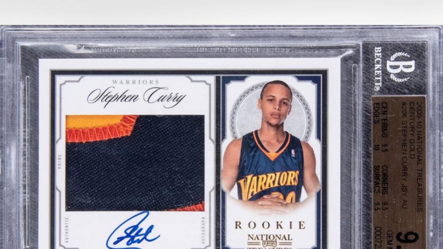 Steph Curry Rookie Card Gets 0k At Auction, Most Expensive Curry Item Ever!