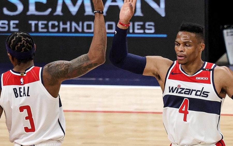 Com estreia de Westbrook, Wizards vencem Pistons na pré-temporada