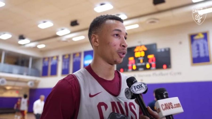 Cavs at Celtics Practice: Dante Exum | Cleveland Cavaliers