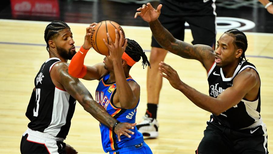 Clippers open six-game road trip without Kawhi Leonard, Paul George