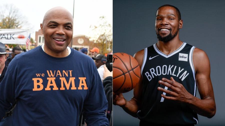 Kevin Durant is excited about being here': Shaquille O'Neal roasts Charles Barkley after Nets star gives exceptionally bland post-game interview | The SportsRush