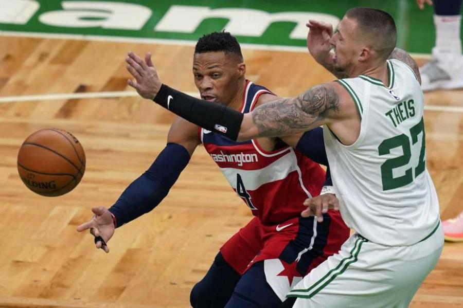 Tatum has 32 to help Celtics hold off Beal, Wizards 116-107 - The Edwardsville Intelligencer