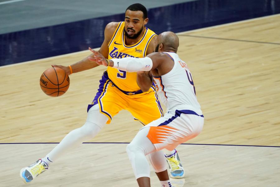 Lakers' Talen Horton-Tucker quietly, confidently proves he belongs â Press Enterprise