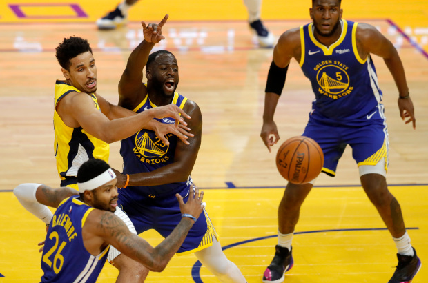 Takeaways: Steph Curry stifled as Warriors fall to Pacers, 104-95