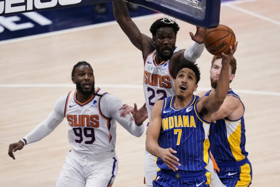 Bridges, Booker help Suns break through with win at Indiana | Taiwan News | 2021/01/10