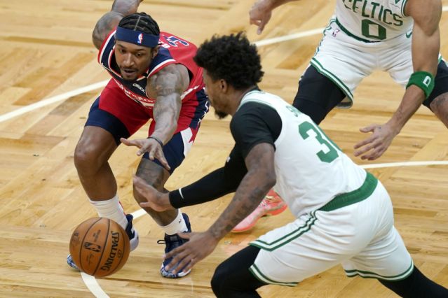 Tatum has 32 to help Celtics hold off Beal, Wizards 116-107