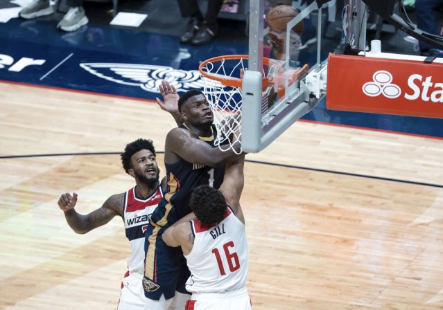 Ingram, Williamson each score 32, Pelicans top Beal, Wizards