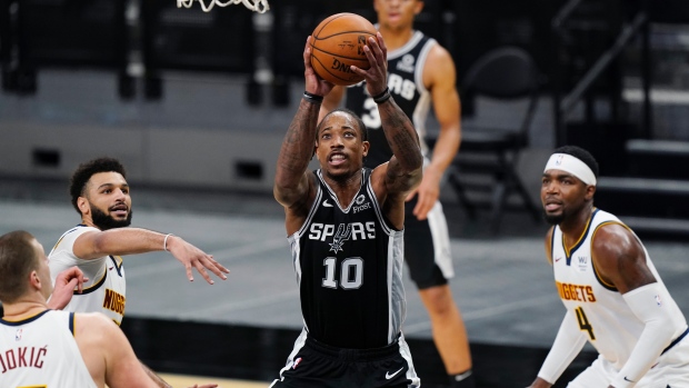 DeMar DeRozan leads San Antonio Spurs to win, ending Denver Nuggets' streak - TSN.ca