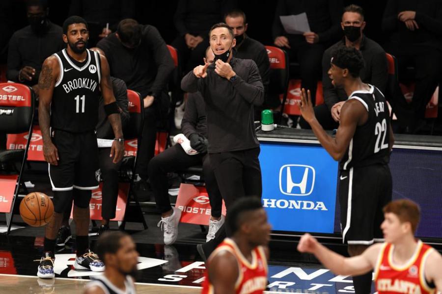 Brooklyn Nets Miss Kyrie Irving As Steve Nash Calls Out Team's Defense