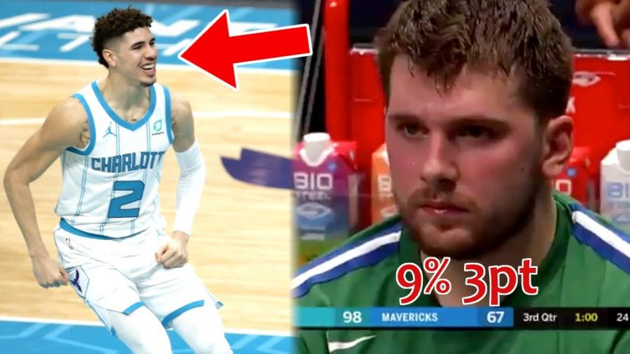 Lamelo Ball Impresses + Luka Doncic Is Struggling To Shoot - YouTube