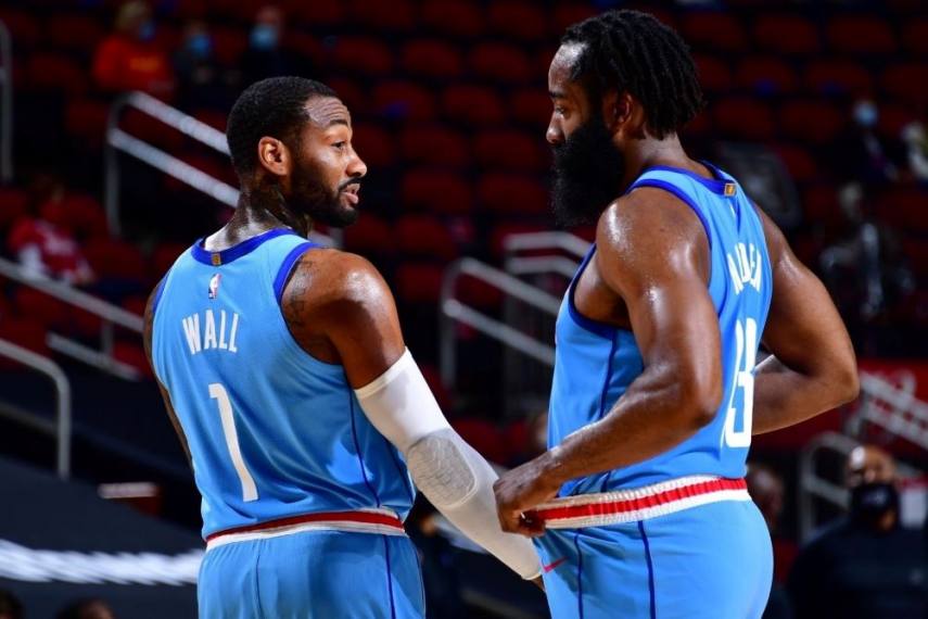 NBA: John Wall Enjoys James Harden Connection In Rockets Debut