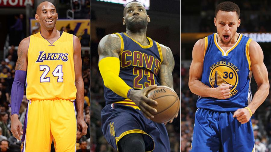 “Kevin Durant Stephen Curry LeBron James Kobe Bryant”的图片搜索结果