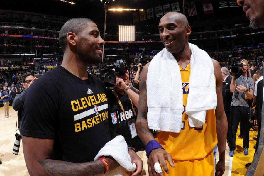 Kyrie Irving Wants To Make Kobe Bryant The NBA's Official Logo – Fadeaway World