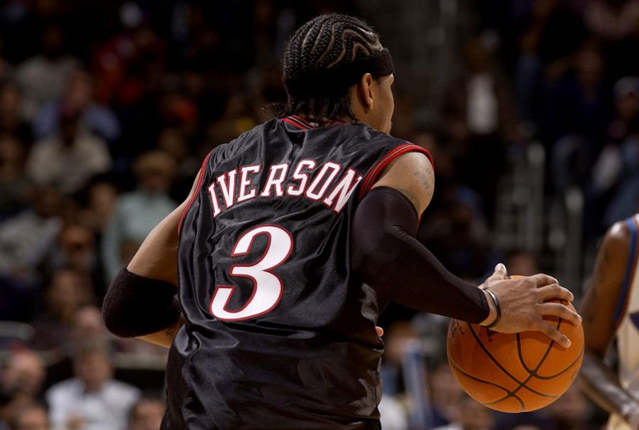 Allen Iverson Helps Sixers Unveil New City Edition Uniforms | SLAM