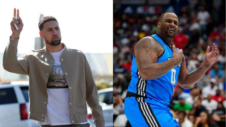 See why Klay Thompson stays hurt, it's Karma': Warriors star responds to Glen Davis's distasteful comment over Rodney McGruder controversy | The SportsRush