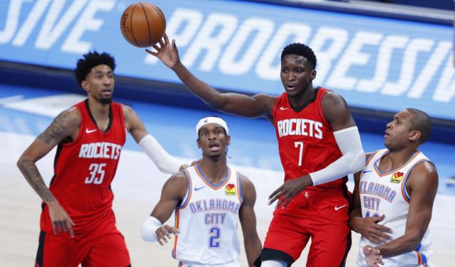 Rockets set franchise record with 28 made 3-pointers vs. Thunder