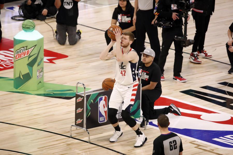 Photos: Davis Bertans in the 2020 NBA All-Star 3-Point Contest | Washington Wizards