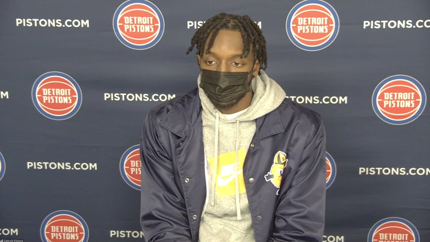 Detroit Pistons' Jerami Grant: 'We're right there at the end of games'