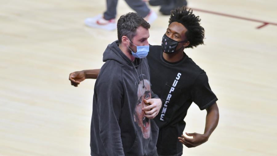 Collin Sexton Liked Kevin Love 'Heist of the Century' Contract Tweet | Complex