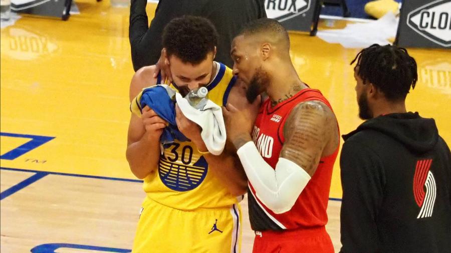 Lillard owns his trash talk after Steph Curry's huge game | Yardbarker