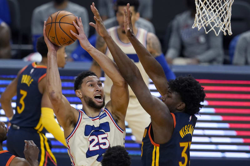 Ben Simmons, 76ers Hold off Stephen Curry-Less Warriors in Win | Bleacher Report | Latest News, Videos and Highlights