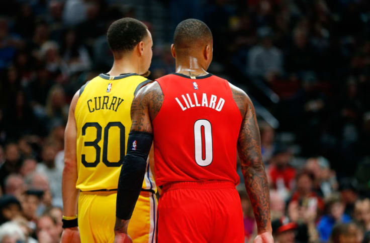 The forgotten fact in the Damian Lillard vs. Stephen Curry 'best PG" debate