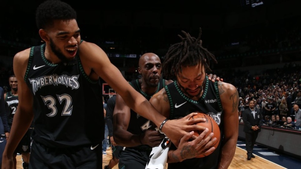 Rose scores career-high 50 in win over Jazz - TSN.ca