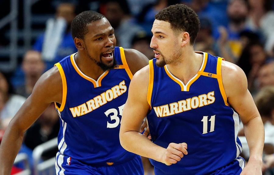 Kevin Durant, Klay Thompson share rehab photos