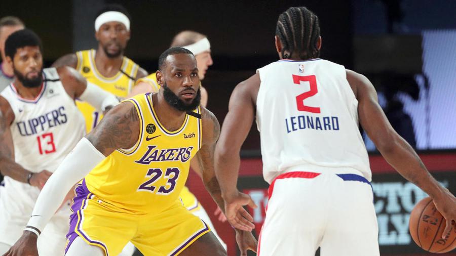 Lakers' LeBron James put on a defensive clinic vs. Kawhi Leonard and Clippers, which could flip playoff script - CBSSports.com