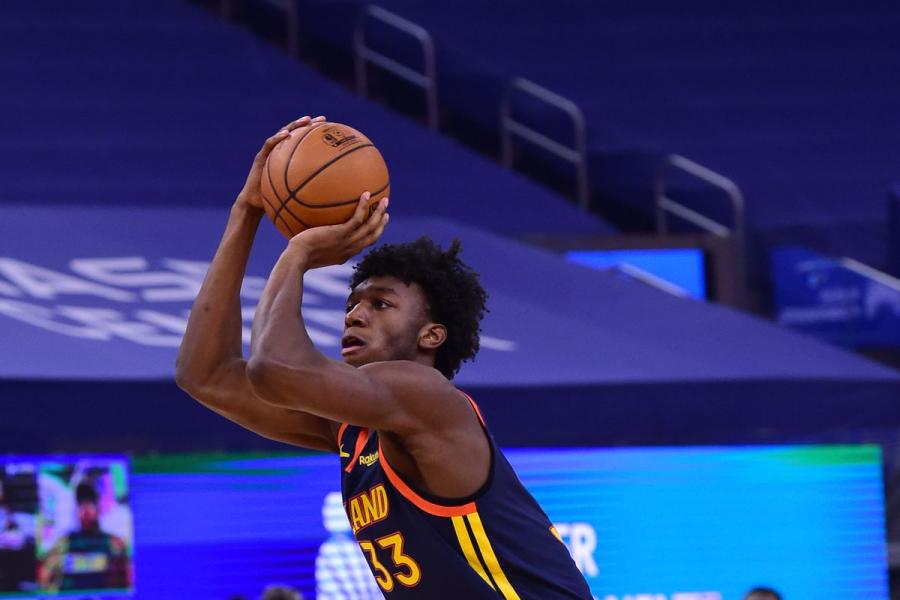 Warriors vs. Rockets: James Wiseman leaves after fall - Golden State Of Mind