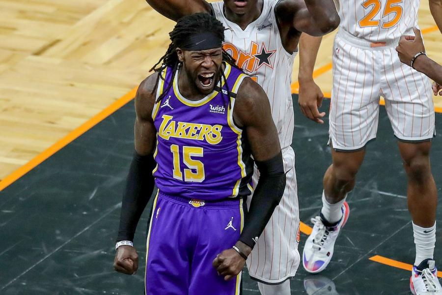 Montrezl Harrell isn't worried about role after first DNP with Lakers - Silver Screen and Roll