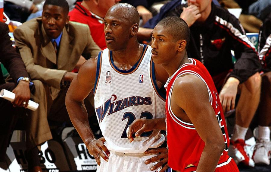 ron artest michael jordan online -