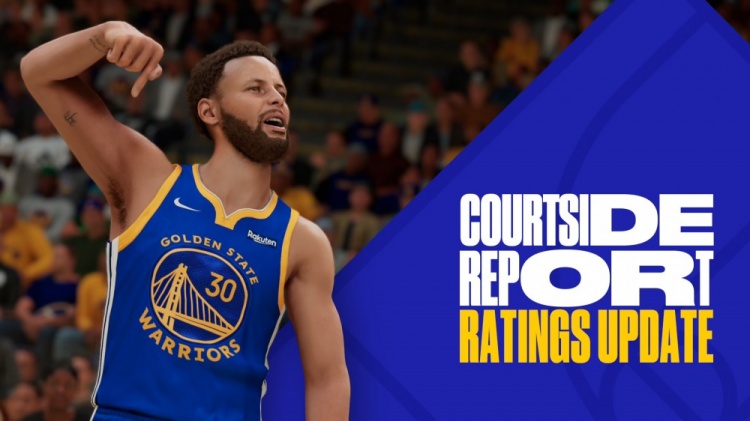 NBA2K球员能力值更新：库里+1升至97 与詹姆斯并列第1