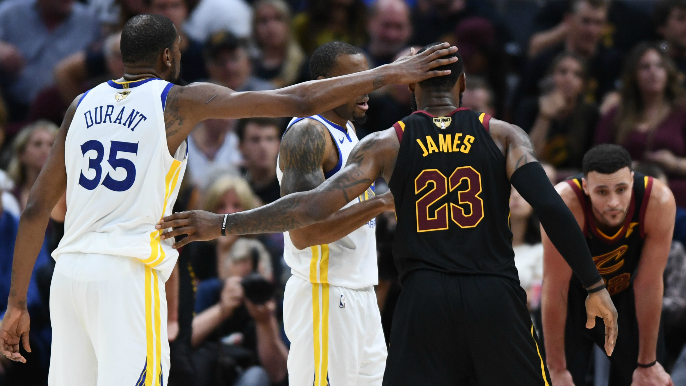 LeBron James has reached out to Kevin Durant about joining him in LA [report] | KNBR