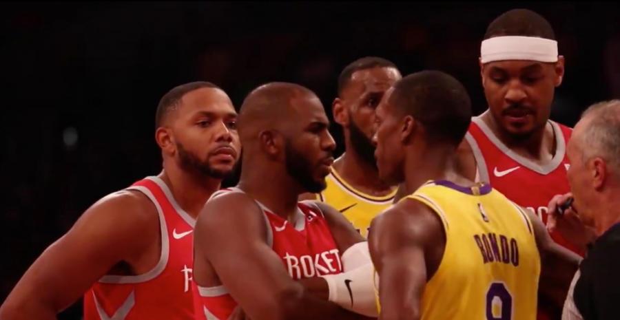 New footage emerges showing Rajon Rondo's apparent spit at Chris Paul