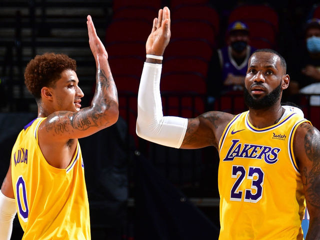 Lakers' Kuzma: LeBron should have 'at least' 8 MVPs | theScore.com