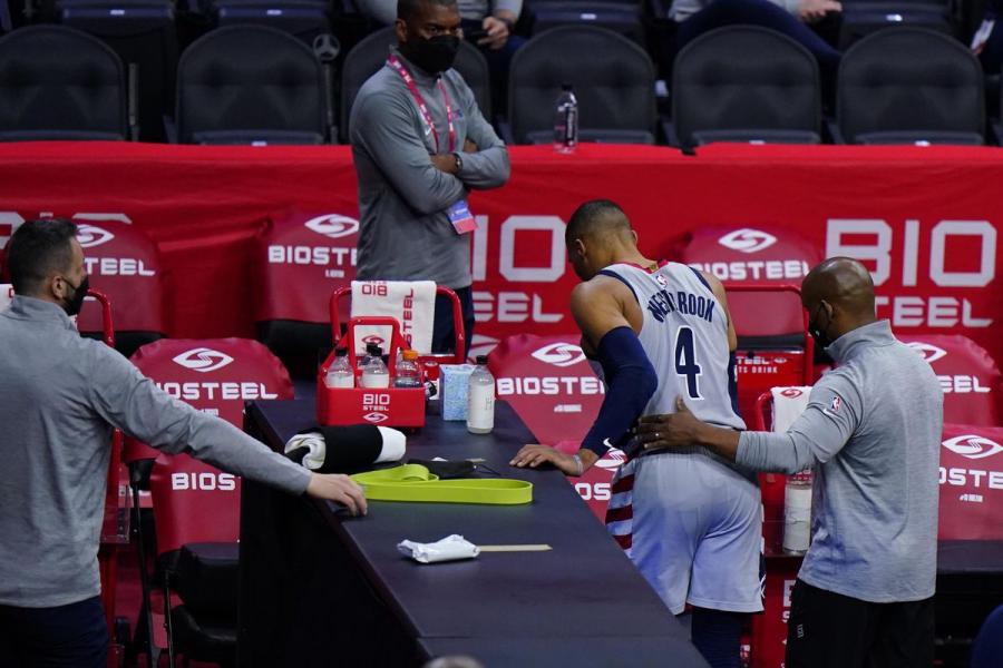 Washington Wizards Guard Russell Westbrook Urges NBA For More Player Protection Following Fan Popcorn Throwing Incident