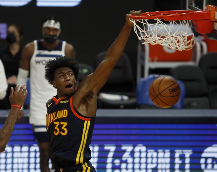 James Wiseman: Warriors return 'should be pretty soon'